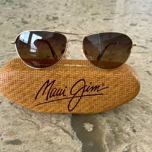 Maui Jim Baby Beach Polarized Aviator Sunglasses